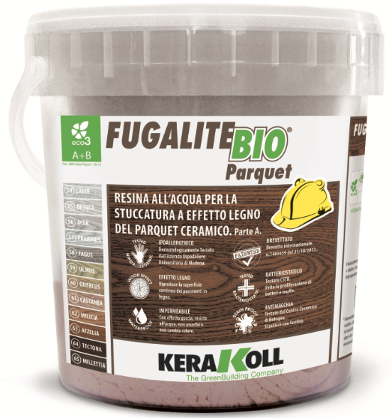 Эпоксидная затирка Kerakoll Fugalite BIO parquet 54 Larix 3kg гипоаллергенная